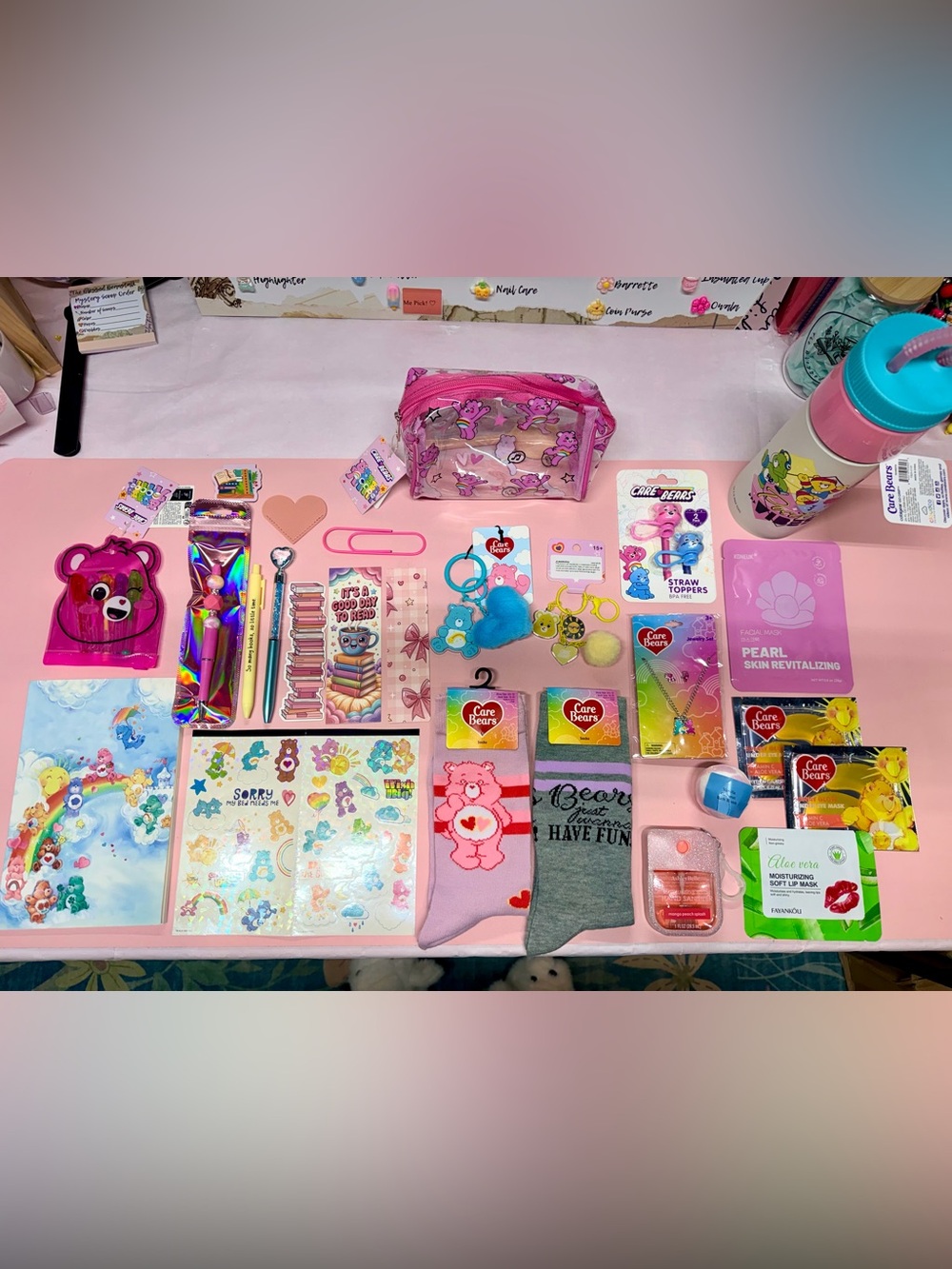 Care Bears bookish and beauty bundle